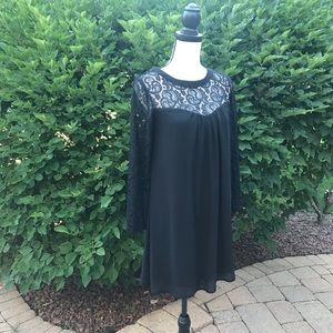 Vanberfia Black Dress